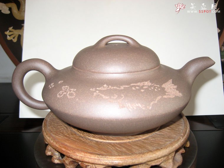 紫砂壶图片：合欢 - 宜兴紫砂壶网