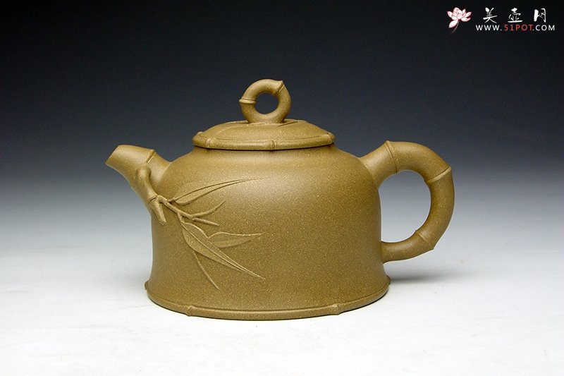 紫砂壶图片：一枝独秀 - 宜兴紫砂壶网