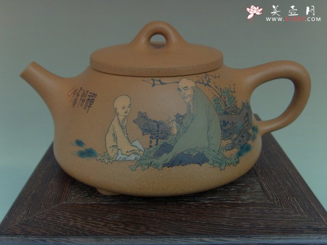 紫砂壶图片：尊者有言 - 宜兴紫砂壶网