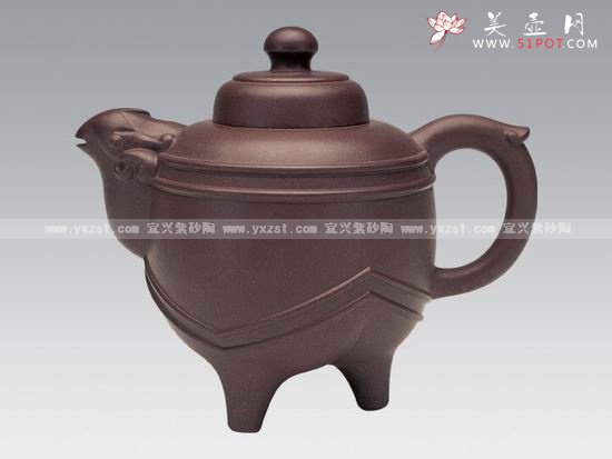 紫砂壶图片：小天鸡壶 - 宜兴紫砂壶网