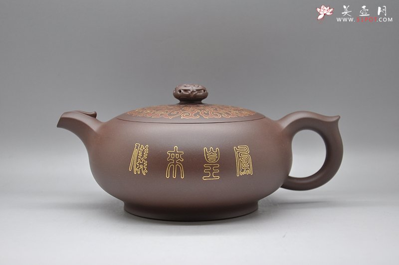 紫砂壶图片：生肖系列•凤凰来仪 - 宜兴紫砂壶网