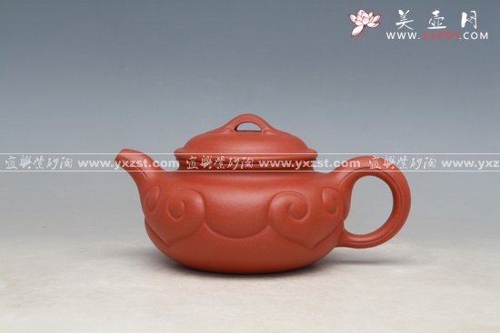 紫砂壶图片：仿古如意 - 宜兴紫砂壶网