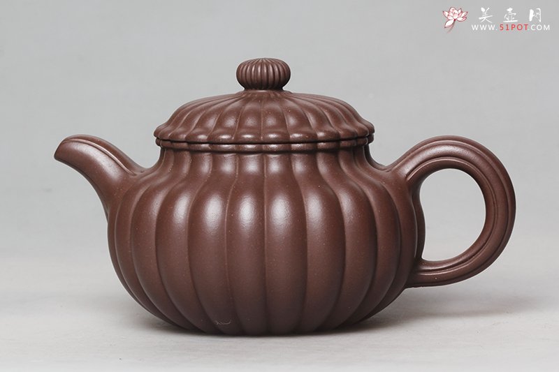 紫砂壶图片：仿古筋囊 - 宜兴紫砂壶网