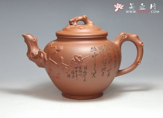 紫砂壶图片：大报春 - 宜兴紫砂壶网