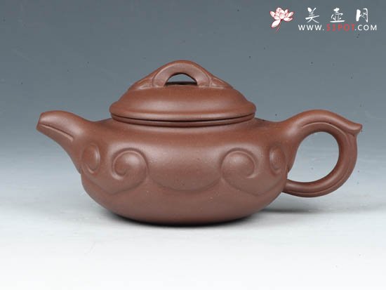 紫砂壶图片：仿古如意 - 宜兴紫砂壶网