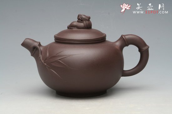 紫砂壶图片：竹趣 - 宜兴紫砂壶网