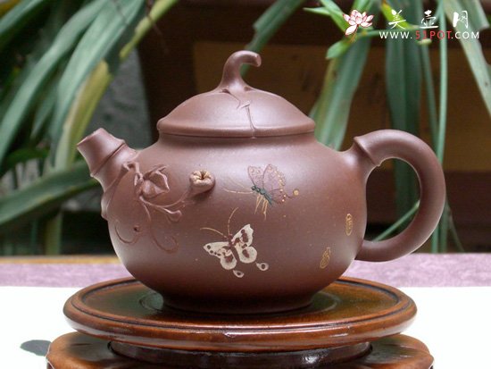 紫砂壶图片：争艳 - 宜兴紫砂壶网