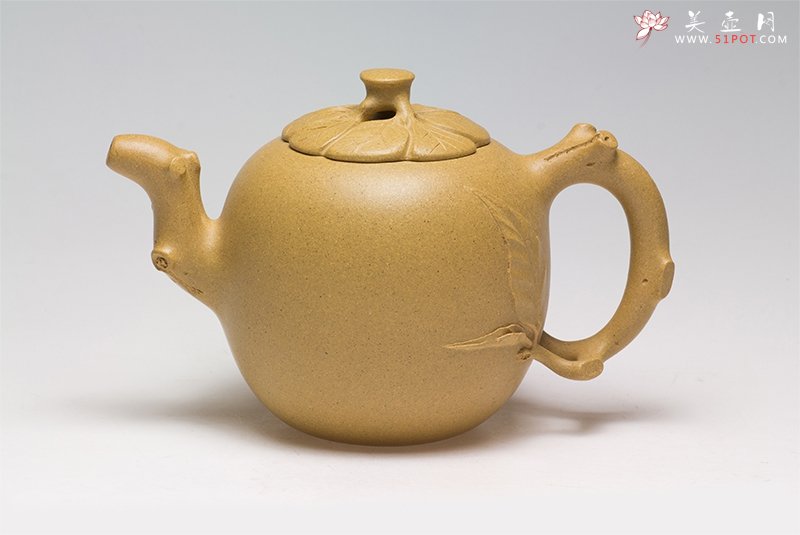 紫砂壶图片：一叶壶 - 宜兴紫砂壶网