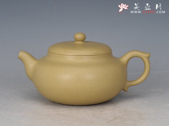 紫砂壶图片：本山绿泥小品  160cc - 宜兴紫砂壶网