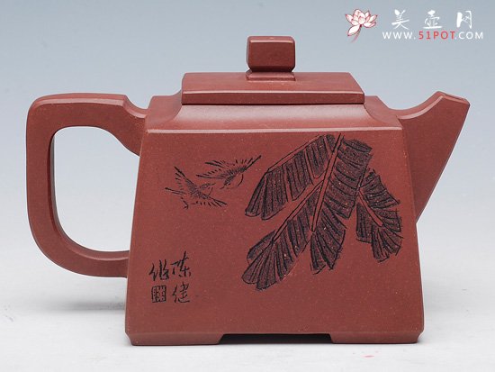 紫砂壶图片：高四方 - 宜兴紫砂壶网