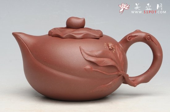 紫砂壶图片：寿桃 - 宜兴紫砂壶网