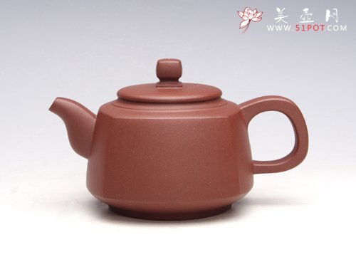 紫砂壶图片：方圆 泥料：底槽清 - 宜兴紫砂壶网