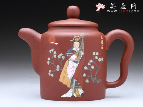 紫砂壶图片：四大美女――王昭君 - 宜兴紫砂壶网