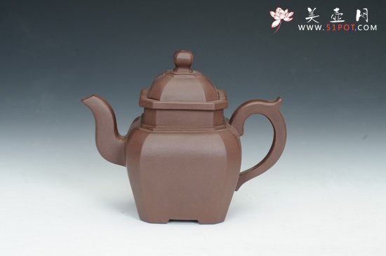 紫砂壶图片：八面玲珑 - 宜兴紫砂壶网