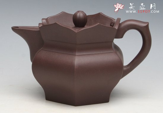 紫砂壶图片：高僧帽 - 宜兴紫砂壶网