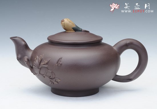 紫砂壶图片：玉兰 - 宜兴紫砂壶网