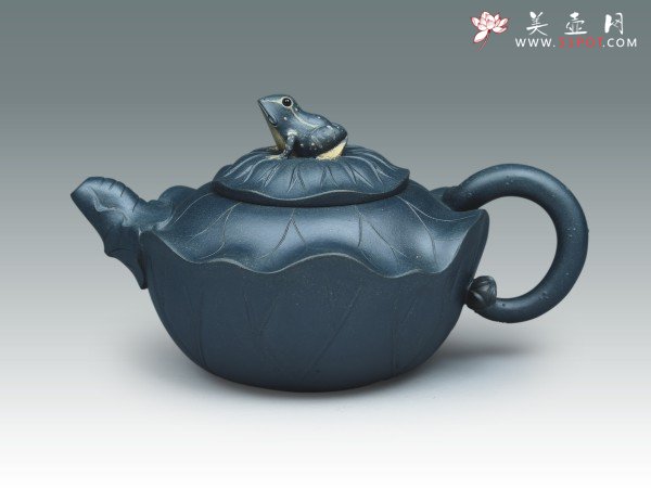 紫砂壶图片：荷塘月色 - 宜兴紫砂壶网