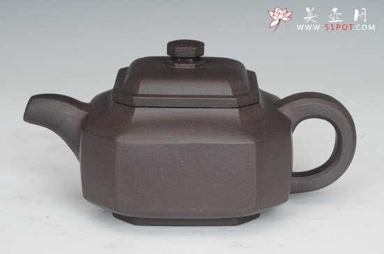 紫砂壶图片：八方壶 - 宜兴紫砂壶网