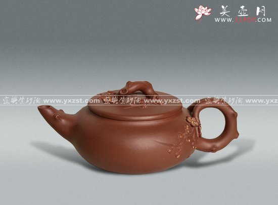 紫砂壶图片：梅花 - 宜兴紫砂壶网