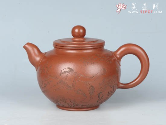 紫砂壶图片：情缘 - 宜兴紫砂壶网