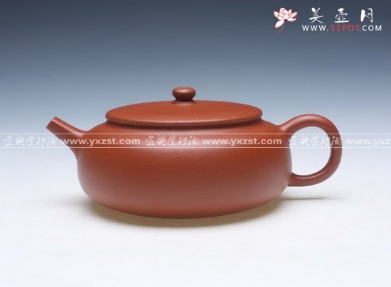 紫砂壶图片：复件 扁鼓 - 宜兴紫砂壶网