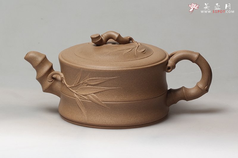 紫砂壶图片：竹段 - 宜兴紫砂壶网