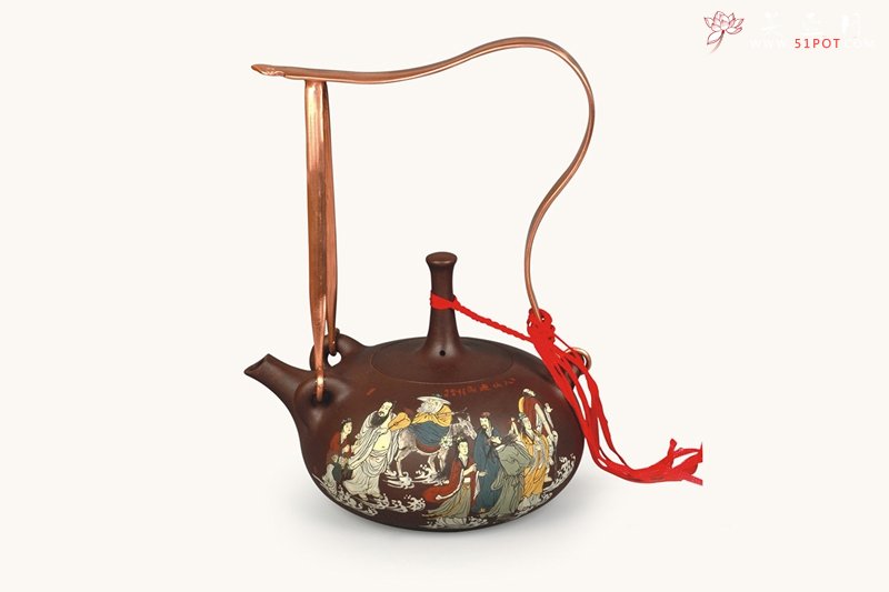 紫砂壶图片：智慧提梁 - 宜兴紫砂壶网