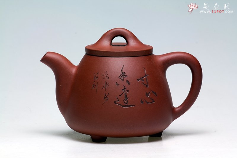 紫砂壶图片：高石瓢 - 宜兴紫砂壶网