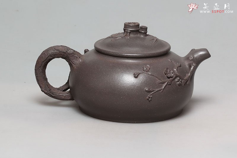 紫砂壶图片：松竹梅 - 宜兴紫砂壶网