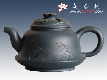 紫砂壶图片：云水藏龙 - 宜兴紫砂壶网