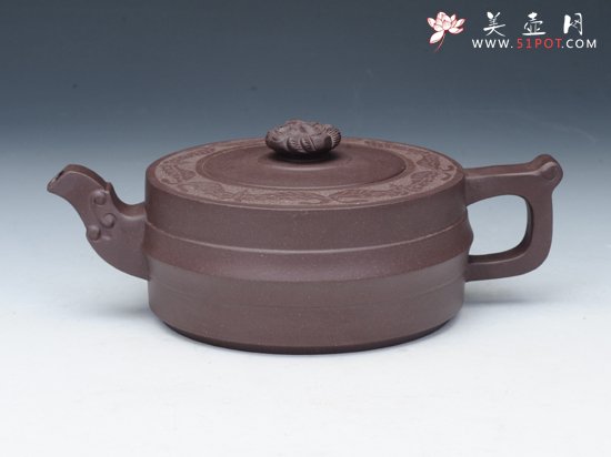 紫砂壶图片：周盘壶 - 宜兴紫砂壶网