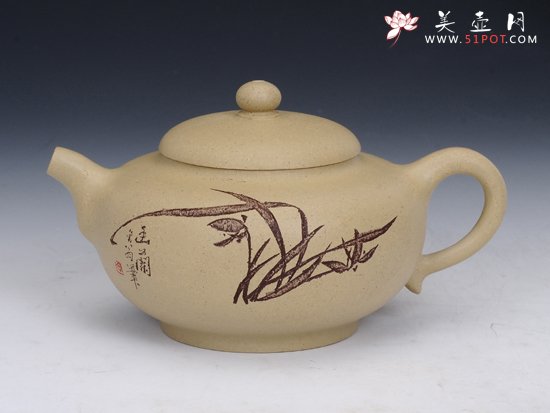 紫砂壶图片：秋实 - 宜兴紫砂壶网