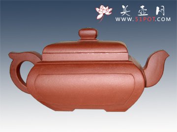 紫砂壶图片：扁葵方 - 宜兴紫砂壶网