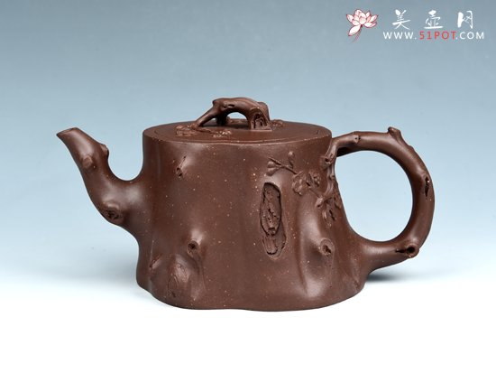 紫砂壶图片：梅桩 - 宜兴紫砂壶网