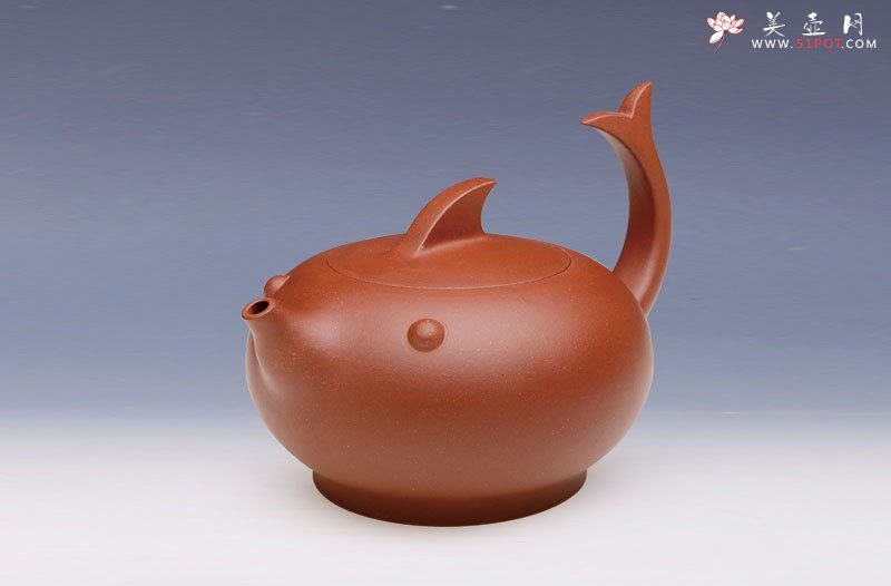 紫砂壶图片：飞鱼 - 宜兴紫砂壶网
