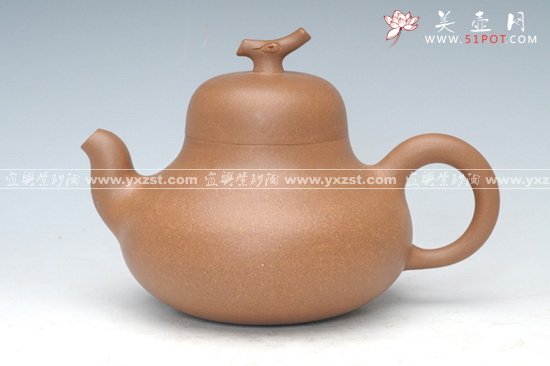 紫砂壶图片：葫芦 - 宜兴紫砂壶网