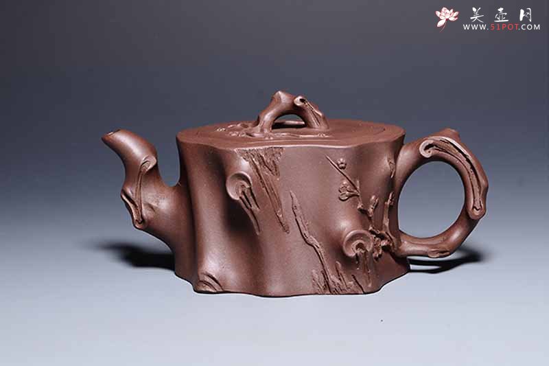 紫砂壶图片：梅桩 - 宜兴紫砂壶网