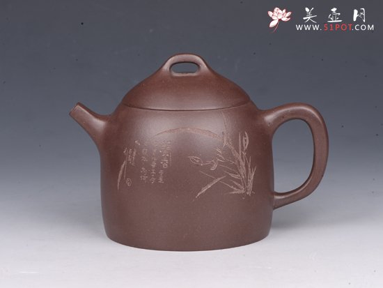 紫砂壶图片：秦权 - 宜兴紫砂壶网