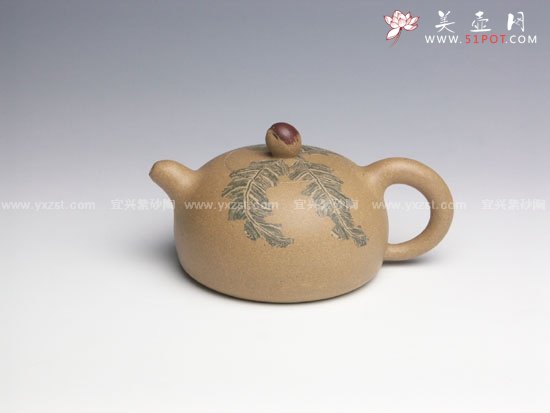 紫砂壶图片：听雨 - 宜兴紫砂壶网