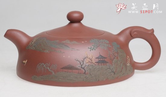 紫砂壶图片：江南春天 - 宜兴紫砂壶网