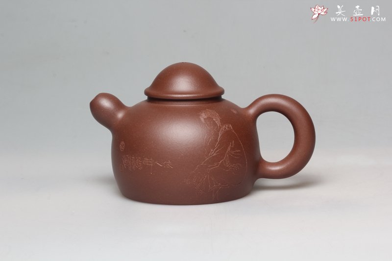 紫砂壶图片：渔翁 - 宜兴紫砂壶网