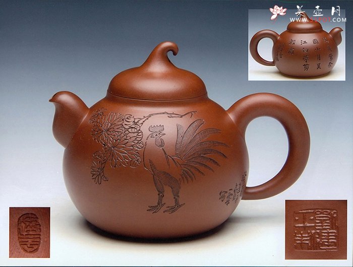 紫砂壶图片：神泉 - 宜兴紫砂壶网