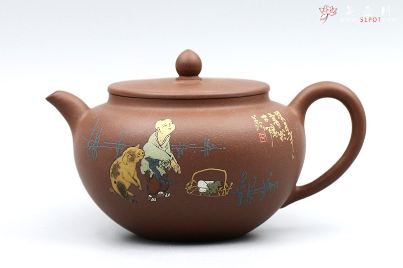 紫砂壶图片：宫灯壶 - 宜兴紫砂壶网