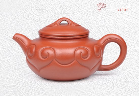 紫砂壶图片：仿古如意 - 宜兴紫砂壶网