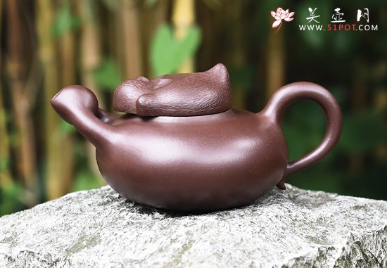 紫砂壶图片：25 猕猴献桃 - 宜兴紫砂壶网