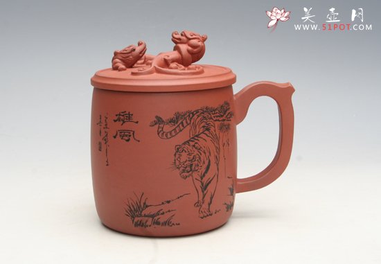 紫砂壶图片：楚汉风云（雄风） - 宜兴紫砂壶网