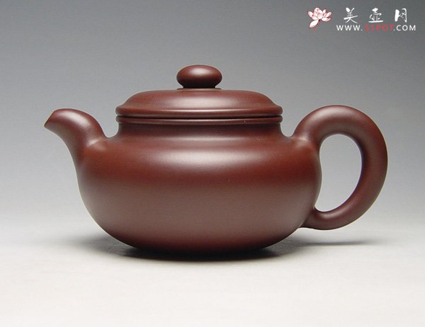 紫砂壶图片：紫砂大仿鼓 - 宜兴紫砂壶网