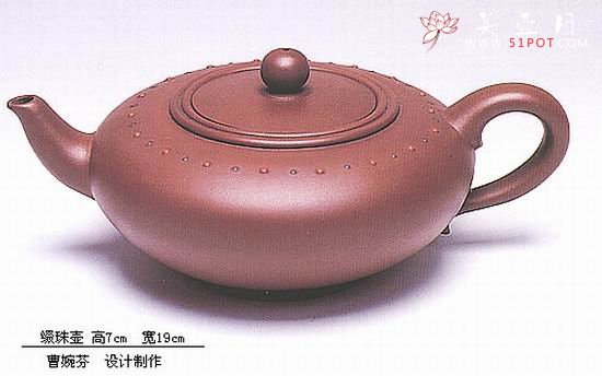 紫砂壶图片：缀珠壶 - 宜兴紫砂壶网