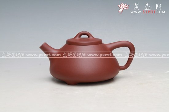紫砂壶图片：子冶石瓢 - 宜兴紫砂壶网