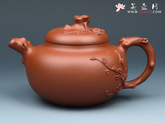 紫砂壶图片：梅段 - 宜兴紫砂壶网